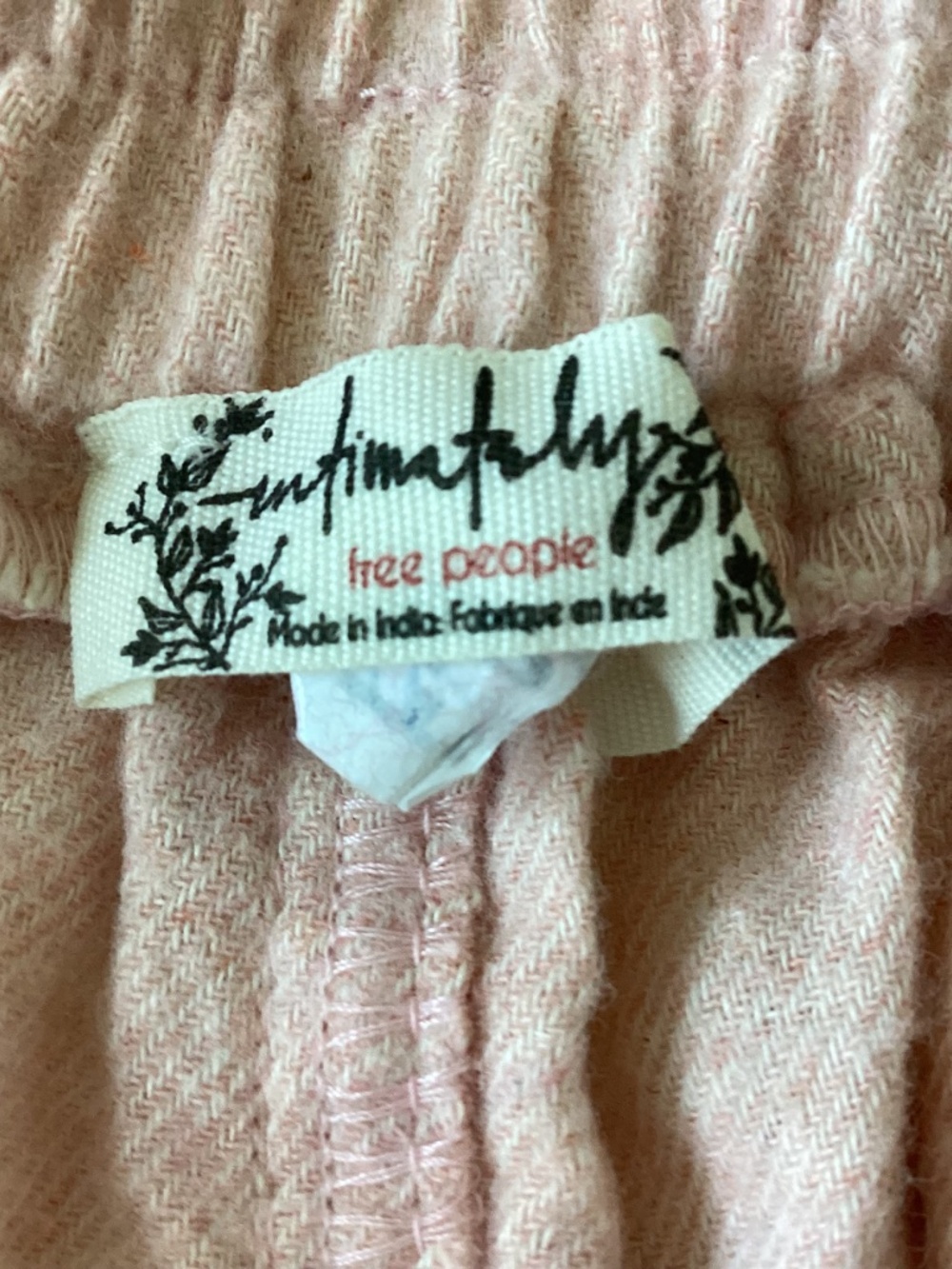 Free People Close to Home Cotton Flannel Short Pajamas, size M - Picture 16 of 16